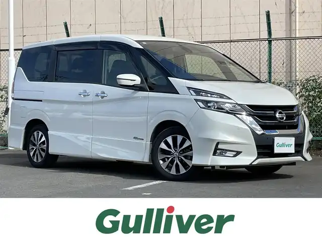 日産 セレナ ハイウェイスター プロパイロットED 東京都 2017(平29)年 4.1万km ブリリアントホワイトパール 純正9型ナビ/フルセグTV/CD/DVD再生/バックモニター/プロパイロット/ハンズフリーオートスライドドア/エマージェンシーブレーキ/前後ソナー/車線逸脱警報/ETC/純正LEDヘッドライト/純正アルミホイール