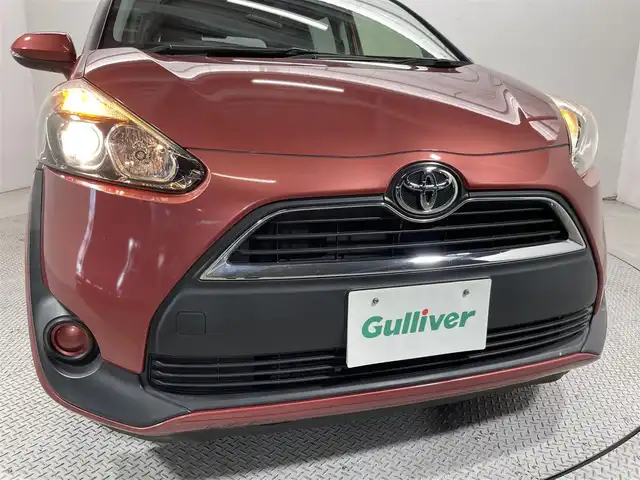 トヨタ シエンタ G 大阪府 2017(平29)年 3.4万km レッドマイカM 純正ナビ　バックカメラ　Bluetooth　フルセグTV DVD再生　トヨタセーフティーセンス　両側パワースライドドア　シートヒーター　ビルトインETC スマートキー　アイドリングストップ