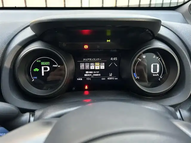 トヨタ ヤリスクロス ハイブリッド GRスポーツ 大阪府 2023(令5)年 4.1万km ブラックマイカ トヨタセーフティセンス/・アダプティクブクルーズコントロール/・プリクラッシュセーフティー/・レーントレーシングアシスト/・クリアランスソナー/・パーキングサポートブレーキー/・オートマチックハイビーム/・ロードサインアシスト/純正ナビ/・Bluetooth/フルセグTV/USB/Miracast/ラジオ/主要装備/・左サイドバックカメラ/・横滑り防止装置/・オートホールド/・ステアリングヒーター/・ステアリングリモコン/・合皮シート/・シートヒーター/・LEDヘッドライト/・ヘッドライトレベライザー/・純正キャリパー/・ドライブレコーダー/・ETC