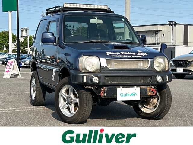 スズキ ジムニー ランドベンチャー 道央・札幌 2007(平19)年 10.4万km キャッツアイブルーメタリック ４WD/社外SDナビ/AM/FM/CD/DVD/ワンセグ/ハーフレザーシート/シートヒーター/ヘッドライトレベライザー/電格ミラー/社外LEDヘッドライト/リフトアップ/ミラーヒーター/リモコンキー