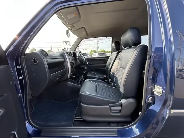スズキ ジムニー ランドベンチャー 道央・札幌 2007(平19)年 10.4万km キャッツアイブルーメタリック ４WD/社外SDナビ/AM/FM/CD/DVD/ワンセグ/ハーフレザーシート/シートヒーター/ヘッドライトレベライザー/電格ミラー/社外LEDヘッドライト/リフトアップ/ミラーヒーター/リモコンキー