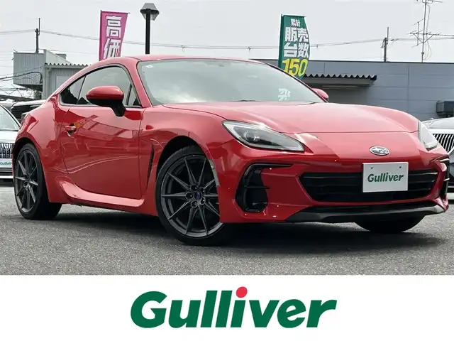 スバル ＢＲＺ S 奈良県 2022(令4)年 1.5万km 赤 ワンオーナー/純正ナビ（AVIC-CQ911）/　・フルセグTV・Bluetooth/ハーフレザー/アイサイト/純正トランクフロアマット/クルーズコントロール（追従）/純正ドラレコ/バックカメラ/リアコーナーセンサー/LEDヘッドライト/オートライト/ETC/パドルシフト/純正フロアマット/純正18インチAW/シートヒーター/スポーツモード/スペアキー/取説/保証書/記録簿