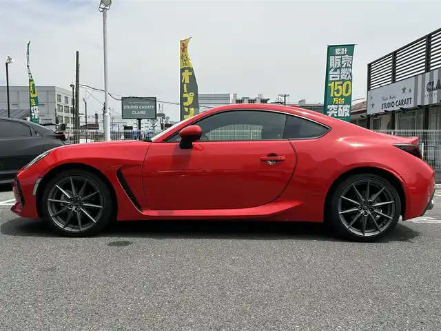 スバル ＢＲＺ S 奈良県 2022(令4)年 1.5万km 赤 ワンオーナー/純正ナビ（AVIC-CQ911）/　・フルセグTV・Bluetooth/ハーフレザー/アイサイト/純正トランクフロアマット/クルーズコントロール（追従）/純正ドラレコ/バックカメラ/リアコーナーセンサー/LEDヘッドライト/オートライト/ETC/パドルシフト/純正フロアマット/純正18インチAW/シートヒーター/スポーツモード/スペアキー/取説/保証書/記録簿