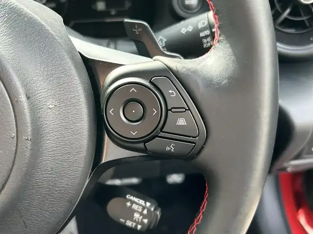 スバル ＢＲＺ S 奈良県 2022(令4)年 1.5万km 赤 ワンオーナー/純正ナビ（AVIC-CQ911）/　・フルセグTV・Bluetooth/ハーフレザー/アイサイト/純正トランクフロアマット/クルーズコントロール（追従）/純正ドラレコ/バックカメラ/リアコーナーセンサー/LEDヘッドライト/オートライト/ETC/パドルシフト/純正フロアマット/純正18インチAW/シートヒーター/スポーツモード/スペアキー/取説/保証書/記録簿