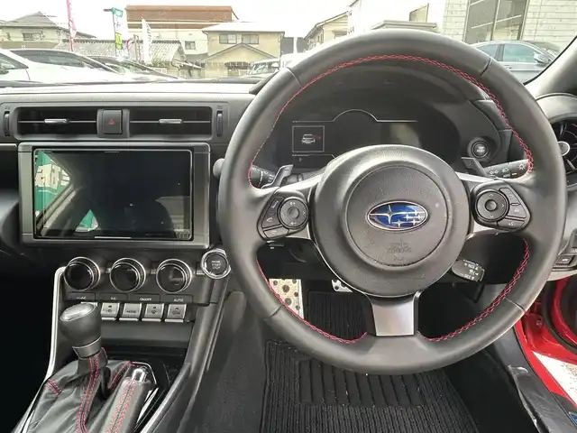 スバル ＢＲＺ S 奈良県 2022(令4)年 1.5万km 赤 ワンオーナー/純正ナビ（AVIC-CQ911）/　・フルセグTV・Bluetooth/ハーフレザー/アイサイト/純正トランクフロアマット/クルーズコントロール（追従）/純正ドラレコ/バックカメラ/リアコーナーセンサー/LEDヘッドライト/オートライト/ETC/パドルシフト/純正フロアマット/純正18インチAW/シートヒーター/スポーツモード/スペアキー/取説/保証書/記録簿