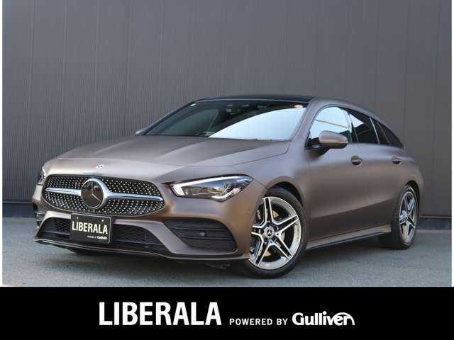 メルセデス・ベンツ Ｍ・ベンツ ＣＬＡ２００ｄ Sブレーク AMGライン 静岡県 2023(令5)年 0.9万km マウンテングレー フルラッピング　/1オーナー /サンルーフ /MBUXナビ TV BT USB /ACC LKA BSM /ハーフレザーシートヒーター /バックカメラ /自動パーキング /パワーバックドア /スマートキーX2 /アンビエントライト /置くだけ充電 /前後コーナーセンサー /LEDヘッドライト /パドルシフト /ETC2.0 /前後ドラレコ
