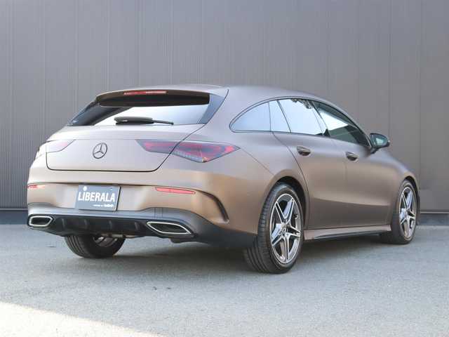 メルセデス・ベンツ Ｍ・ベンツ ＣＬＡ２００ｄ Sブレーク AMGライン 静岡県 2023(令5)年 0.9万km マウンテングレー フルラッピング　/1オーナー /サンルーフ /MBUXナビ TV BT USB /ACC LKA BSM /ハーフレザーシートヒーター /バックカメラ /自動パーキング /パワーバックドア /スマートキーX2 /アンビエントライト /置くだけ充電 /前後コーナーセンサー /LEDヘッドライト /パドルシフト /ETC2.0 /前後ドラレコ