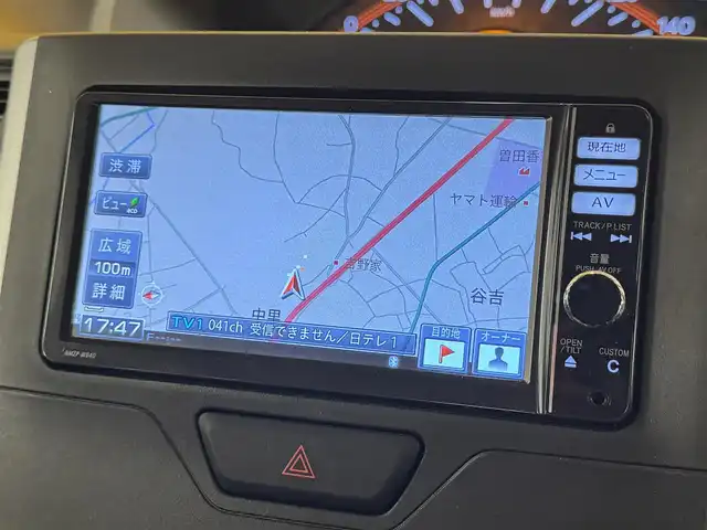 ダイハツ タント X ターボ 群馬県 2014(平26)年 2.6万km ファイアークォーツレッドM 純正SDナビ/・フルセグTV/・CD/DVD/BT/・AM.FM/バックカメラ/ETC/片側電動スライドドア/スマートキー/プッシュスタート/ステアリングスイッチ/アイドリングストップ/オートライト/フォグランプ/ヘッドライトレベライザー/純正フロアマット/電動格納ミラー