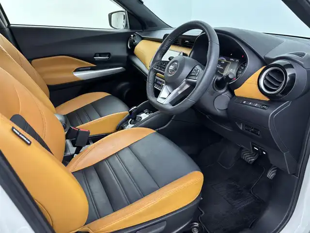 日産 キックス X ツートーンインテリアED 埼玉県 2022(令4)年 4.1万km ブリリアントホワイトパール プロパイロット/衝突軽減ブレーキ/横滑り防止措置/純正LEDヘッドライト/純正アルミホイール/純正フロアマット/アイドリングストップ/レーンチェンジアシスト/全方位カメラ/前席シートヒーター/トノカバー/ウインカーミラー/ドライブモード/EVモード/オートブレーキホールド