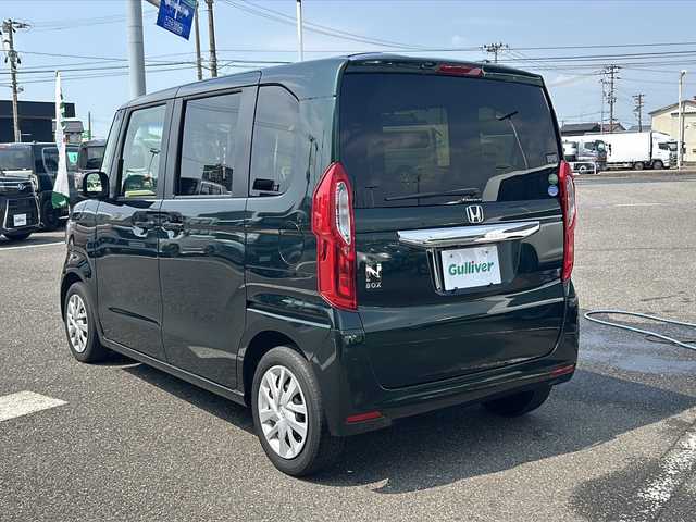 ホンダ Ｎ ＢＯＸ G L ホンダセンシング 新潟県 2019(平31)年 6.3万km ブリティッシュグリーンP ワンオーナー/ホンダセンシング/純正メモリーナビ/フルセグ/DVDナビ/バックカメラ/ナビ連動ビルトインETC/左側パワースライドドア/プッシュスタート/ドアバイザー/ＬＥＤヘッドライト