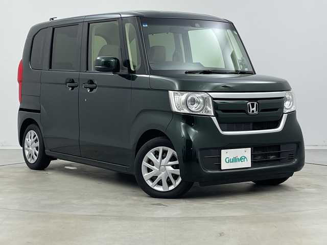 ホンダ Ｎ ＢＯＸ G L ホンダセンシング 新潟県 2019(平31)年 6.3万km ブリティッシュグリーンP ワンオーナー/ホンダセンシング/純正メモリナビ/フルセグ/Bluetooth/DVD/CD/USB/バックカメラ/ビルトインETC/片側パワースライドドア/オートクルーズコントロール/衝突軽減ブレーキ/レーンアシスト/横滑り防止装置/プッシュスタート/ドアバイザー/ＬＥＤヘッドライト/スペアキー1本