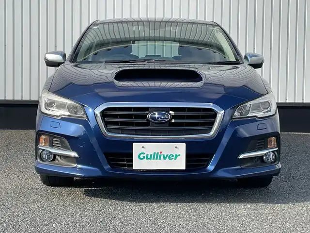 スバル レヴォーグ 1．6GT アイサイト 千葉県 2015(平27)年 8.7万km ギャラクシーブルーシリカ 社外メモリナビ/（TV/BT/FM/AM/CD/DVD）/バックカメラ/衝突被害軽減システム/車線逸脱警報/クルーズコントロール/横滑り防止装置/ETC/ドライブレコーダー/LEDヘッドライト/オートライト/ウィンカーミラー/電動格納ミラー/純正17インチAW/プッシュスタート/スマートキー/フロアマット/ドアバイザー/取扱説明書/保証書