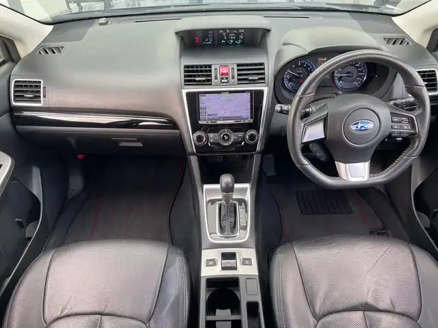 スバル レヴォーグ 1．6GT アイサイト 千葉県 2015(平27)年 8.7万km ギャラクシーブルーシリカ 社外メモリナビ/（TV/BT/FM/AM/CD/DVD）/バックカメラ/衝突被害軽減システム/車線逸脱警報/クルーズコントロール/横滑り防止装置/ETC/ドライブレコーダー/LEDヘッドライト/オートライト/ウィンカーミラー/電動格納ミラー/純正17インチAW/プッシュスタート/スマートキー/フロアマット/ドアバイザー/取扱説明書/保証書