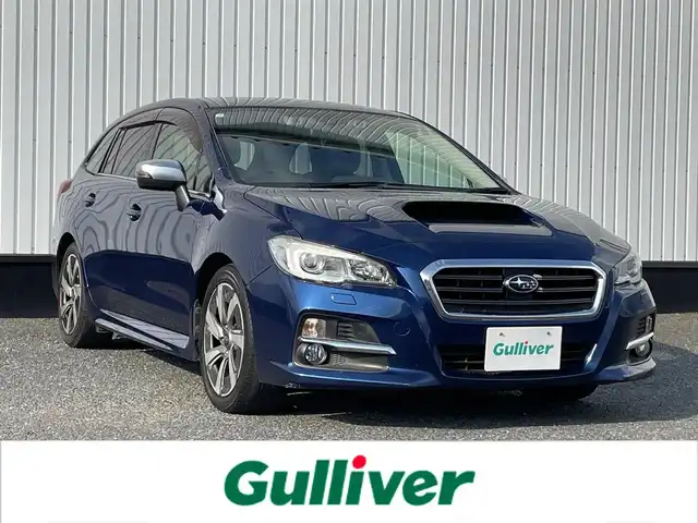 スバル レヴォーグ 1．6GT アイサイト 千葉県 2015(平27)年 8.7万km ギャラクシーブルーシリカ 社外メモリナビ/（TV/BT/FM/AM/CD/DVD）/バックカメラ/衝突被害軽減システム/車線逸脱警報/クルーズコントロール/横滑り防止装置/ETC/ドライブレコーダー/LEDヘッドライト/オートライト/ウィンカーミラー/電動格納ミラー/純正17インチAW/プッシュスタート/スマートキー/フロアマット/ドアバイザー/取扱説明書/保証書