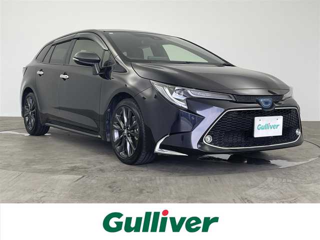 トヨタ カローラツーリング ハイブリッド ダブルバイビー 大分県 2020(令2)年 3.1万km スパークリングブラックパールクリスタルシャイン 純正ディスプレイオーディオナビ/（ＣＤ／ＤＶＤ／ＵＳＢ／ＢＴ／フルセグＴＶ/Ｍｉｒａｃａｓｔ）/バックカメラ/ビルトインＥＴＣ/ＴｏｙｏｔａＳａｆｅｔｙＳｅｎｓｅ/・プリクラッシュセーフティ/・レーントレーシングアシスト/・レーダークルーズコントロール/・オートマチックハイビーム/・ロードサインアシスト/車両接近通報装置/ワンオーナー/ドラレコ360°/前席シートヒーター/ステアリングヒーター/オートブレーキホールド/AC100Ｖ/ヘッドライトレベライザー/ステアリングリモコン/スペアキー1本