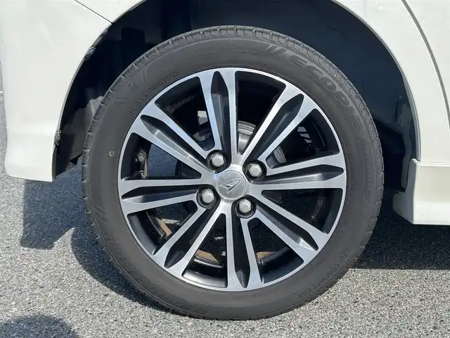 ダイハツ タント カスタム RS トップED SAⅡ 奈良県 2016(平28)年 6万km パールホワイトⅢ 純正ナ（NSZP-W66DE）/BT/CD/DVD/SD/USB/バックカメラ　/両側パワースライドドア　/ＥＴＣ　/ハーフレザーシート　/ＬＥＤヘッドライト　/オートライト　/衝突被害軽減システム　/スマートキー　/純正１５インチアルミホイール　/ベンチシート　/ＡＡＣ