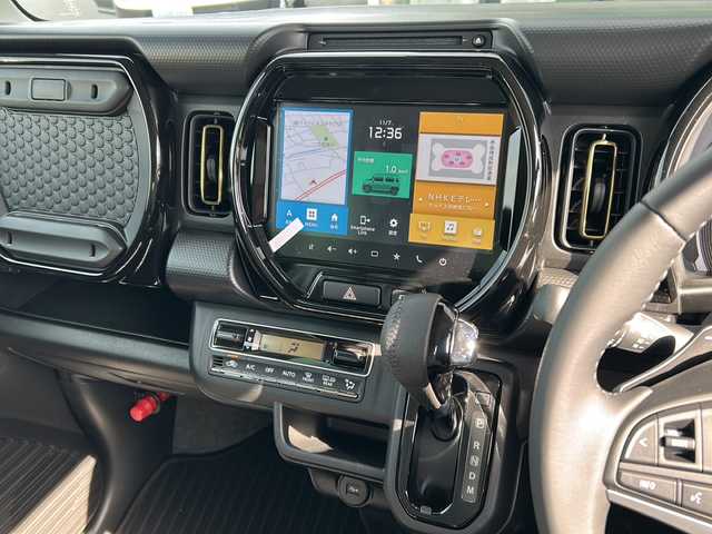 スズキ ハスラー HYBRID X ターボ 岐阜県 2024(令6)年 0.1千km フェニックスレッドパール/ガンメタリック2トーンルーフ 登録時走行距離7km/ディスプレイオーディオ/フルセグテレビ/全方位カメラ/Blue tooth・CD・DVD/デュアルカメラブレーキサポート/コーナーセンサー後方/ＬＥＤヘッドライト/フォグランプあり/オートライト/レーダークルーズコントロール/レーンキープアシスト/シートヒーター前席/純正１５アルミホイール/プッシュスタート/スマートキー/ターボ車