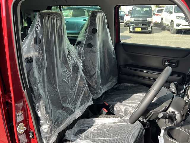 スズキ ハスラー HYBRID X ターボ 岐阜県 2024(令6)年 0.1千km フェニックスレッドパール/ガンメタリック2トーンルーフ 登録時走行距離7km/ディスプレイオーディオ/フルセグテレビ/全方位カメラ/Blue tooth・CD・DVD/デュアルカメラブレーキサポート/コーナーセンサー後方/ＬＥＤヘッドライト/フォグランプあり/オートライト/レーダークルーズコントロール/レーンキープアシスト/シートヒーター前席/純正１５アルミホイール/プッシュスタート/スマートキー/ターボ車