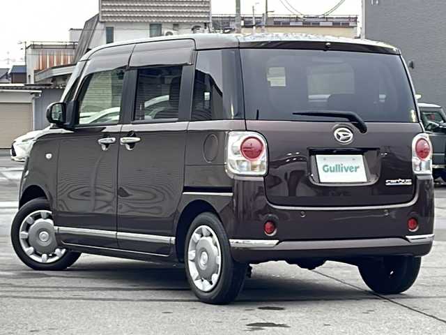 ダイハツ ムーヴ キャンバス X ブラックインテリア リミテッド SAⅢ 道北・旭川 2019(令1)年 4.7万km プラムブラウンクリスタルマイカ /4WD//禁煙車//社外ディスプレイオーディオ//CD/DVD/BT/USB//両側パワースライドドア//シートヒーター//全方位カメラ//スマートアシスト３//衝突軽減ブレーキ//レーンキープ//前後誤発進抑制//アイドリングストップ//横滑り防止//ETC//ドライブレコーダー//オートリトラミラー//オートハイビーム//オートライト//フォグライト//ライトレベライザー//フロントデアイサー//純正フロアマット//ドアバイザー//保証書//取説