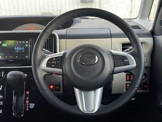 ダイハツ ムーヴ キャンバス X ブラックインテリア リミテッド SAⅢ 道北・旭川 2019(令1)年 4.7万km プラムブラウンクリスタルマイカ /4WD//禁煙車//社外ディスプレイオーディオ//CD/DVD/BT/USB//両側パワースライドドア//シートヒーター//全方位カメラ//スマートアシスト３//衝突軽減ブレーキ//レーンキープ//前後誤発進抑制//アイドリングストップ//横滑り防止//ETC//ドライブレコーダー//オートリトラミラー//オートハイビーム//オートライト//フォグライト//ライトレベライザー//フロントデアイサー//純正フロアマット//ドアバイザー//保証書//取説