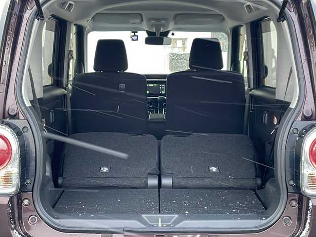 ダイハツ ムーヴ キャンバス X ブラックインテリア リミテッド SAⅢ 道北・旭川 2019(令1)年 4.7万km プラムブラウンクリスタルマイカ /4WD//禁煙車//社外ディスプレイオーディオ//CD/DVD/BT/USB//両側パワースライドドア//シートヒーター//全方位カメラ//スマートアシスト３//衝突軽減ブレーキ//レーンキープ//前後誤発進抑制//アイドリングストップ//横滑り防止//ETC//ドライブレコーダー//オートリトラミラー//オートハイビーム//オートライト//フォグライト//ライトレベライザー//フロントデアイサー//純正フロアマット//ドアバイザー//保証書//取説