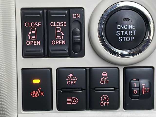 ダイハツ ムーヴ キャンバス X ブラックインテリア リミテッド SAⅢ 道北・旭川 2019(令1)年 4.7万km プラムブラウンクリスタルマイカ /4WD//禁煙車//社外ディスプレイオーディオ//CD/DVD/BT/USB//両側パワースライドドア//シートヒーター//全方位カメラ//スマートアシスト３//衝突軽減ブレーキ//レーンキープ//前後誤発進抑制//アイドリングストップ//横滑り防止//ETC//ドライブレコーダー//オートリトラミラー//オートハイビーム//オートライト//フォグライト//ライトレベライザー//フロントデアイサー//純正フロアマット//ドアバイザー//保証書//取説