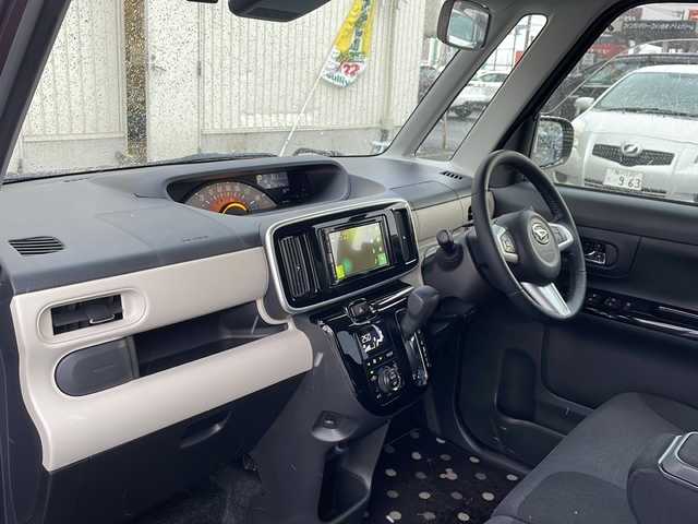 ダイハツ ムーヴ キャンバス X ブラックインテリア リミテッド SAⅢ 道北・旭川 2019(令1)年 4.7万km プラムブラウンクリスタルマイカ /4WD//禁煙車//社外ディスプレイオーディオ//CD/DVD/BT/USB//両側パワースライドドア//シートヒーター//全方位カメラ//スマートアシスト３//衝突軽減ブレーキ//レーンキープ//前後誤発進抑制//アイドリングストップ//横滑り防止//ETC//ドライブレコーダー//オートリトラミラー//オートハイビーム//オートライト//フォグライト//ライトレベライザー//フロントデアイサー//純正フロアマット//ドアバイザー//保証書//取説