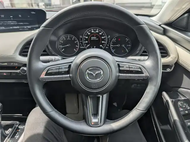 マツダ マツダ３セダン 20S Lパッケージ 埼玉県 2019(令1)年 1.1万km ソウルレッドクリスタルM ワンオーナー/純正ディスプレイオーディオ/追従機能つきクルーズコントロール/フルセグTV/Bluetoothオーディオ/CD/DVD再生/バックカメラ/ETC/ステアリングヒーター/シートヒーター（運転席/助手席）/プッシュスタート/LEDヘッドライト/スマートキー×2