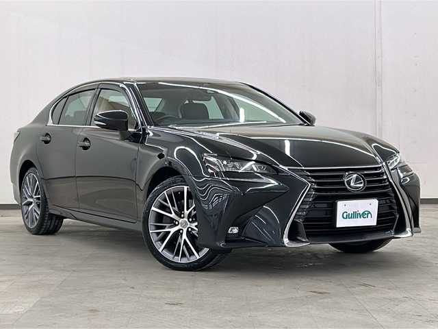 レクサス ＧＳ 350 バージョンL 道央・札幌 2018(平30)年 10.8万km グラファイトブラックガラスフレーク /4WD//サンルーフ//純正ナビ:/(AM/FM/TV/BT/DVD/CD)//追従式クルーズコントロール//パドルシフト//左右独立エアコン//全席シートヒーター//ベンチレーション//レーンキープアシスト//衝突被害軽減システム//シートメモリー//ヘッドライトウォッシャー//フォグランプ//前後コーナーセンサー//エンジンプッシュスタート//スペアキー１本//電動リアゲート
