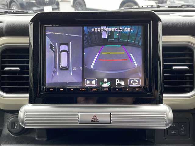 スズキ クロスビー HYBRID MZ 長野県 2020(令2)年 4.2万km キャラバンアイボリーパールメタリック/ブラック 2トーンルーフ 純正Panasonic製SDナビ（CN-RZ853）/FM・AM・DVD・CD・フルセグTV・USB/Bluetooth Audio/アラウンドビューモニター/バックカメラ/衝突被害軽減ブレーキ/クルーズコントロール/前席シートヒーター/革巻きステアリング/アイドリングストップ/コーナーセンサー/純正フロアマット/パドルシフト/LEDヘッドライト/オートライト/フォグランプ/プッシュスタート/スマートキー/スペアキー/ドアバイザー/ETC