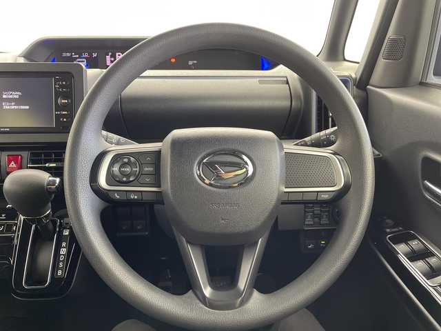ダイハツ タント カスタム X スタイルセレクション 広島県 2021(令3)年 3.5万km ブラックマイカメタリック/シャイニングホワイトパール 社外ナビ/・ワンセグテレビ/バックカメラ/両側パワースライドドア/衝突軽減ブレーキ/前後コーナーセンサー/前方ドライブレコーダー/ETC/LEDヘッドライト/シートヒーター/ハーフレザーシート