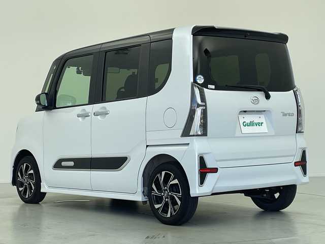 ダイハツ タント カスタム X スタイルセレクション 広島県 2021(令3)年 3.5万km ブラックマイカメタリック/シャイニングホワイトパール 社外ナビ/・ワンセグテレビ/バックカメラ/両側パワースライドドア/衝突軽減ブレーキ/前後コーナーセンサー/前方ドライブレコーダー/ETC/LEDヘッドライト/シートヒーター/ハーフレザーシート