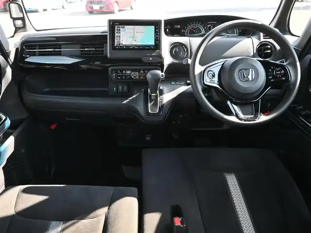 ホンダ Ｎ ＢＯＸ カスタム L 千葉県 2021(令3)年 4.1万km ミッドナイトブルービームM ホンダセンシング/・衝突軽減ブレーキ（CMBS）/・車線維持支援システム（LKAS）/・アダプティブクルーズコントロール（ACC）/・後方誤発進抑制機能/・誤発進抑制機能/左パワースライドドア/右イージークローザードア/純正SDナビ/地デジTV/【DVD/CD再生機能　Bluetooth接続】/バックカメラ/ドライブレコーダー（前後撮影）/前席シートヒーター/ETC/LEDヘッドライト/フォグライト/ウインカーミラー/リアコーナーセンサー/純正14インチアルミホイル/サイド/カーテンエアバッグ/スマートキー