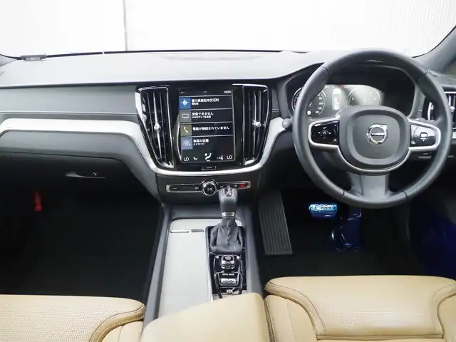 ボルボ Ｖ６０ T5 インスクリプション 香川県 2019(平31)年 3.3万km オニキスブラックP 純正ナビ/360度カメラ/ACC/レーンキープアシスト/サンルーフ/茶革/パワーシート/エアシート/シートヒーター/18インチAW