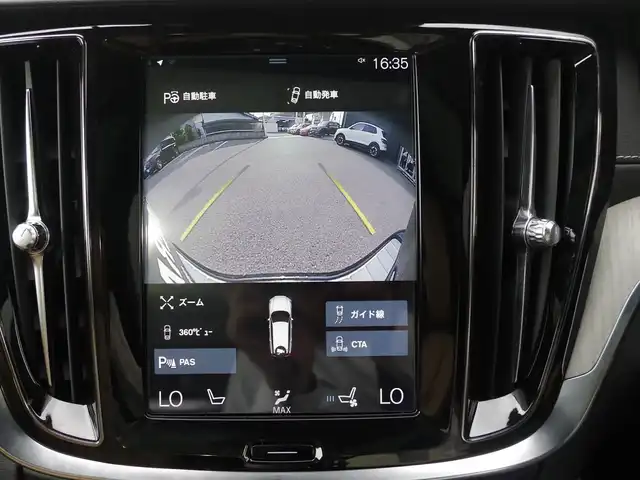 ボルボ Ｖ６０ T5 インスクリプション 香川県 2019(平31)年 3.3万km オニキスブラックP 純正ナビ/360度カメラ/ACC/レーンキープアシスト/サンルーフ/茶革/パワーシート/エアシート/シートヒーター/18インチAW