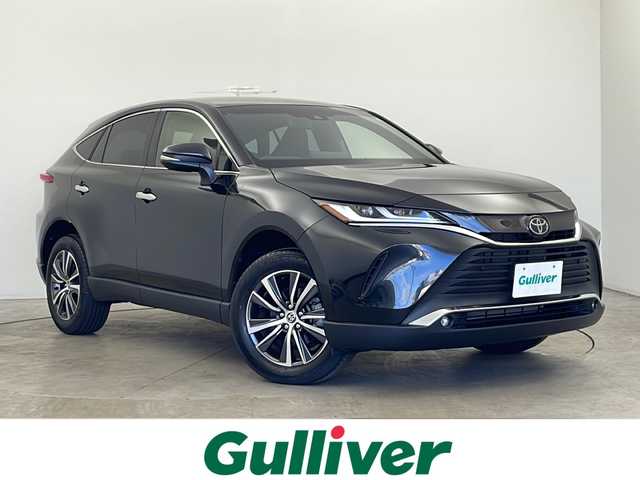 トヨタ ハリアー G 秋田県 2020(令2)年 1万km プレシャスブラックパール 4WD/純正ナビ（BT/フルセグ/ACP/AA）/バックカメラ/オートクルーズコントロール/ハーフレザーシート/D席パワーシート/ビルトインETC/LEDヘッドライト/オートライト/オートハイビーム/ワイパーデアイサー/パワーバックドア/デジタルインナールームミラー/純正ドライブレコーダー/クリアランスソナー/スマートキー