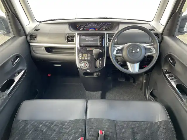 ダイハツ タント カスタム X トップED SA Ⅲ 福岡県 2018(平30)年 5万km パールホワイトⅢ スマートアシスト/衝突軽減/レーンアシスト/コーナーセンサー/社外ナビ（ＣＮ－ＲＡ０５ＷＤ）/フルセグTV/CD/DVD/BT/SD/AM/FM/バックカメラ/左パワースライドドア/D席シートヒーター/ＬＥＤオートライト/オートハイビーム/フォグランプ/アイドリングストップ/ハンドルリモコン/純正１４アルミ/ETC/電格ミラー/ロールサンシェード