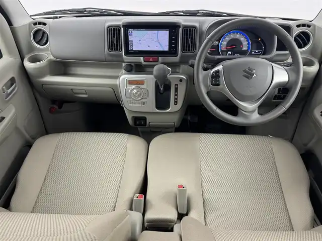 スズキ エブリィ ワゴン PZターボ 熊本県 2025(令7)年 0.3万km クールカーキPM 純正SDナビ/バックカメラ/スズキセーフティサポート/片側パワースライドドア/アイドリングストップ/USB充電ソケット/D席シートヒーター/LEDヘッドライト/オートライト/レベライザー/スマートキー/スペアキー/プッシュスタート