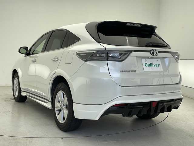 トヨタ ハリアー エレガンス 千葉県 2016(平28)年 4.9万km ホワイトパールクリスタルシャイン モデリスタ/電動サンルーフ/ハーフレザーシート/本革ステアリング/ステアリングリモコン/社外９インチナビ/Bluetooth/CD/DVD/社外リアモニター/前後ドライブレコーダー/クルーズコントロール/ドライブレコーダー/Bカメラ/電動リアゲート/運転席パワーシート/衝突被害軽減システム/純正アルミホイール/ウィンカーミラー/ダブルゾーンコミュニケーション