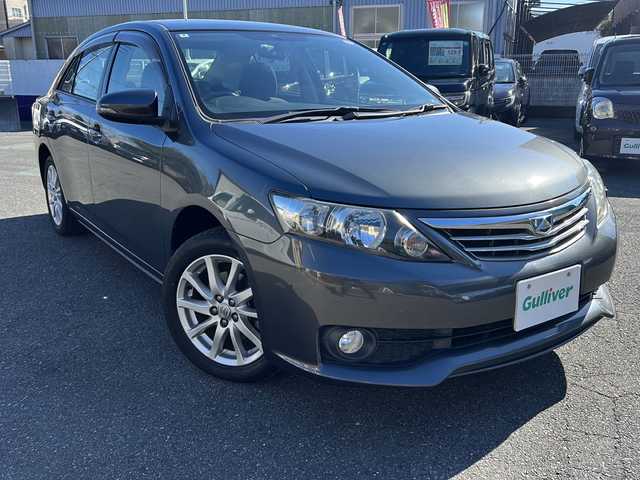 トヨタ アリオン A20 埼玉県 2014(平26)年 2.9万km グレーメタリック ワンオーナー/クルーズコントロール/CDチューナー（CN-W61）/純正１６インチアルミホイール/電動リモコンフェンダーランプ/オートライト/フォグランプ/プッシュスタートボタン/ステアリングスイッチ/スマートキー/スペアキー１ヶ/保証書/取扱説明書