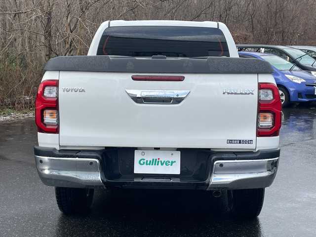 トヨタ ハイラックス Z 青森県 2020(令2)年 3万km スーパーホワイトⅡ ・フルセグ/ナビ/CD/DVD/FM・AM/BT/・ETC2.0/・コーナーセンサー（前後）/・デフロック/・レーンアシスト/・横滑り防止/・クルーズコントロール（追従有り）/・パーキングアシスト/・純正アルミホイール/・バックカメラ/・４WD/・プッシュスタート
