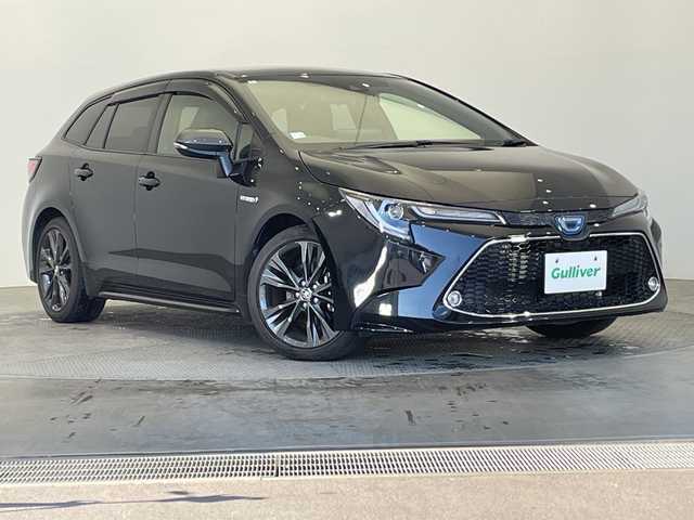 トヨタ カローラツーリング ハイブリッド ダブルバイビー 栃木県 2020(令2)年 1.4万km ブラックマイカ 純正メーカーナビ/バックカメラ/ビルトインETC/プッシュスタート/アイドリングストップ/クルーズコントロール/衝突被害軽減システム/社外ドラレコ