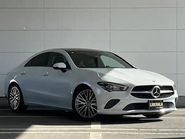 メルセデス・ベンツ ＣＬＡ２００ｄ 山形県 2021(令3)年 3.9万km デジタルホワイト レーダーセーフティパッケージ/パノラミックスライディングルーフ　/アダプティブクルーズコントロール/アテンションアシスト/アクティブレーンキーピングアシスト/アクティブパーキングアシスト(自動駐車)/レインセンサー/ダイナミックセレクト/ワイヤレス充電/純正ナビ/フルセグTV/Bluetooth/AppleCarPlay/メモリー機能パワーシートD/N席/シートヒーターD/N席/純正18インチAW(225/45/R18)/ETC2.0