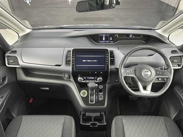 日産 セレナ ハイウェイスター V 愛知県 2019(令1)年 4.8万km ダークメタルグレー セーフティパックB/純正9インチナビ/・フルセグ/CD/DVD/Blu-ray/BT/USB/純正フリップダウンモニター/ドライブレコーダー/プロパイロット/アラウンドビューモニター/エマージェンシーブレーキ/両側パワースライドドア(ハンズフリー)/パーキングアシスト/ビルトインETC/LEDヘッドライト/フォグランプ/スマートキー/・プッシュスタート