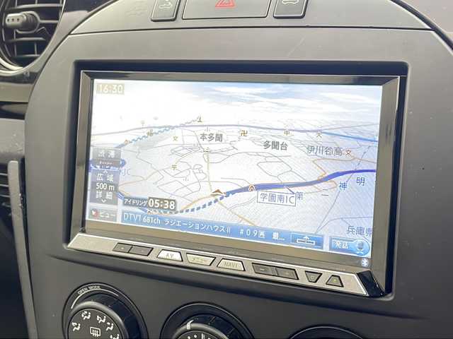 マツダ ロードスター RS RHT 兵庫県 2008(平20)年 11.9万km ギャラクシーグレーマイカ 社外ナビ/ETC/電動オープン