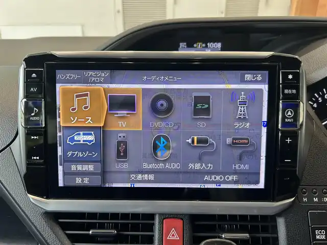 トヨタ エスクァイア Gi プレミアムパッケージ ブラックテーラード 大阪府 2020(令2)年 2.4万km ブラック ハーフレザー/シートヒーター/アルパインナビ/TV/バックカメラ/純正15インチAW/クリアランスソナー/ETC/ドラレコ/両側パワースライドドア/ダブルエアコン/プリクラッシュセーフティ/クルコン/ステアリングヒーター
