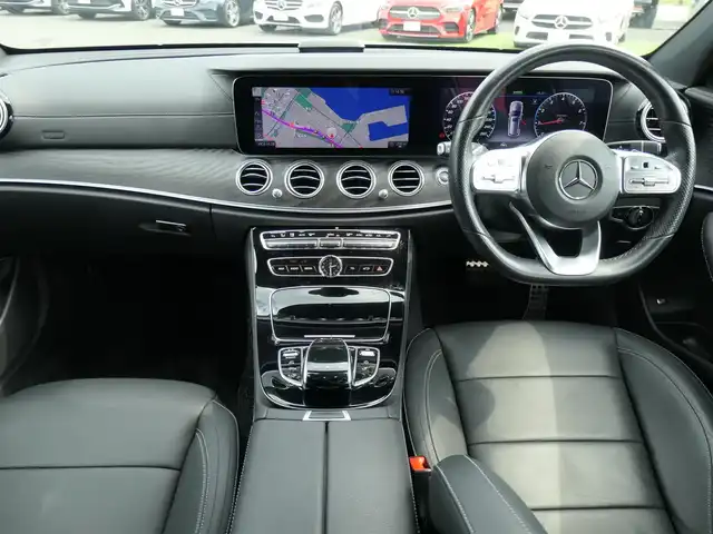メルセデス・ベンツ Ｅ２００ SW アバンギャルド AMGライン 千葉県 2021(令3)年 3.6万km ポーラホワイト アクティブブレーキアシスト/ブラインドスポットアシスト/レーンチェンジアシスト/アテンションアシスト/ディストロニック/ブラックレザーシート/前席パワーシート/シートヒーター/パフュームアトマイザー/ブルメスター/純正HDDナビ/地デジTV/【Bluetooth接続】/バックカメラ/ドライブレコーダー（前後撮影）/革巻きステアリング/ステアリングスイッチ/パドルシフト/ETC（2.0）/LEDヘッドライト/フォグライト/ウインカーミラー/パークトロニック/純正19インチアルミホイル/サイド/カーテンエアバッグ/キーレスゴー