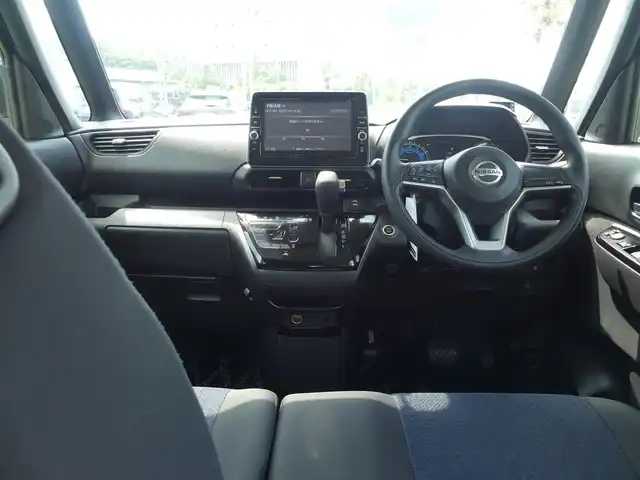 日産 ルークス ハイウェイスター X 千葉県 2021(令3)年 3.6万km チタニウムグレーメタリック エマージェンシーブレーキ/両側パワースライドドア/純正SDナビ/地デジTV/【DVD/CD再生機能　Bluetooth接続】/アラウンドビューモニター/ドライブレコーダー（DJ4-D）/ETC/LEDヘッドライト/LEDフォグライト/ウインカーミラー/コーナーセンサー/純正14インチアルミホイル/サイド/カーテンエアバッグ/インテリジェントキー