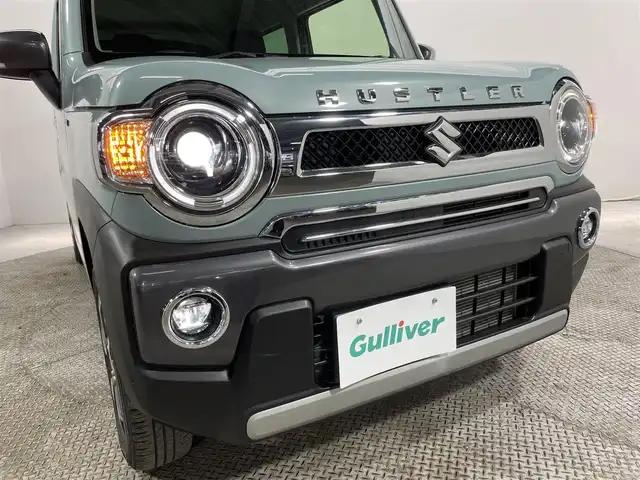 スズキ ハスラー Jスタイル Ⅱ 大阪府 2023(令5)年 1.6万km オフブルーメタリック/ガンメタリック2トーンルーフ 社外ナビ(フルセグ/DVD再生/Bluetooth) バックカメラ 衝突軽減 レーダークルコン クリアランスソナー オートハイビーム オートライト スマートキー プッシュスタート シートヒーター