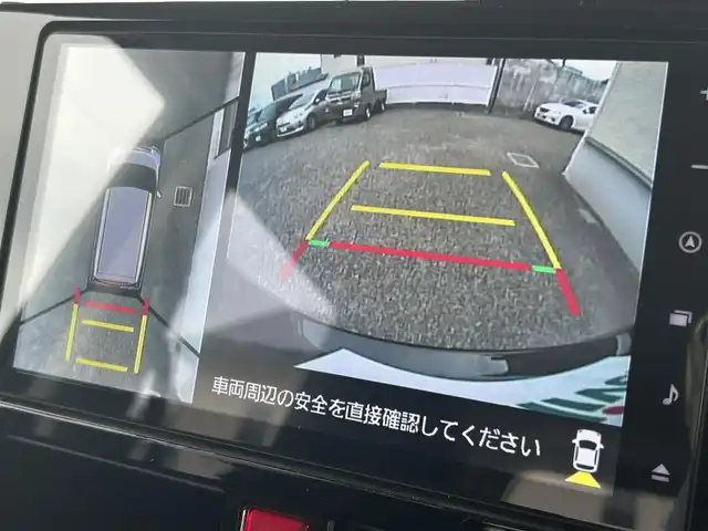 トヨタ ルーミー カスタムG 大阪府 2024(令6)年 0.8万km ブラックマイカメタリック ワンオーナー/純正9インチメモリナビ（NMZN-Y73D)/BT/CD/SD/TV/HDMI/iPod/360度カメラ/前後ドラレコ（ZDR035）/両側パワースライドドア/前後コーナーセンサー/LEDヘッドライト/LEDフロントフォグランプ/後席ロールサンシェード/純正フロアマット/プッシュスタート/スペアキー/ETC